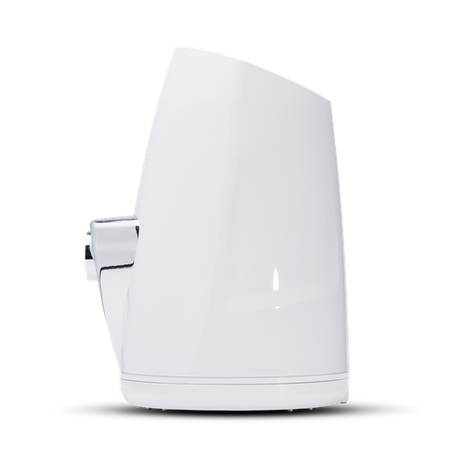 8” Punch Series Marine Wakeboard Tower Speakers with Enclosure & Sports Grille - White