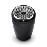 8” Punch Series Marine Wakeboard Tower Speakers with Horn Tweeter, Enclosure & Sports Grille - Black