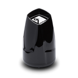 8” Punch Series Marine Wakeboard Tower Speakers with Horn Tweeter, Enclosure & Sports Grille - Black