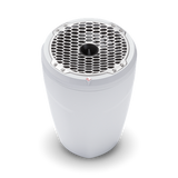 8” Punch Series Marine Wakeboard Tower Speakers with Horn Tweeter, Enclosure & Sports Grille - White