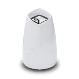 8” Punch Series Marine Wakeboard Tower Speakers with Horn Tweeter, Enclosure & Sports Grille - White