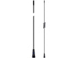 AE4008 UHF Antenna whip, H/Duty BLK SS 6.6dBi
