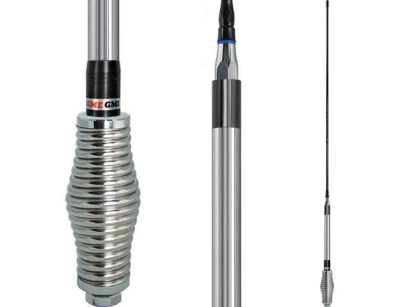 AE4018K1 UHF Elevated Feed Antenna, BLK 6.6dBi