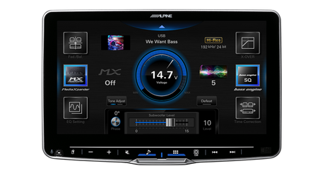 Alpine Floating Head Unit iLX-F509A