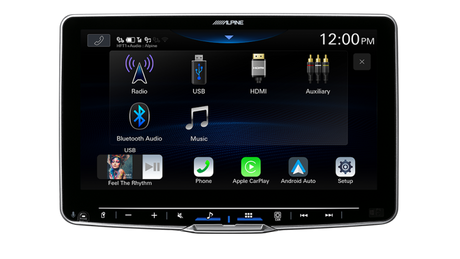 Alpine Floating Head Unit iLX-F509A