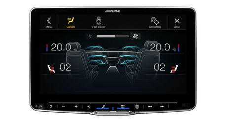 Alpine Floating Head Unit iLX-F509A