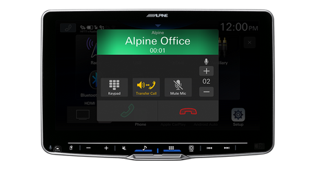 Alpine Floating Head Unit iLX-F509A