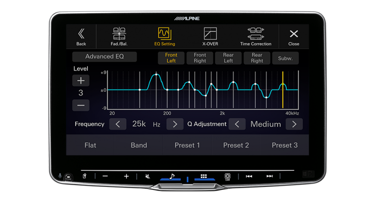Alpine Floating Head Unit iLX-F509A