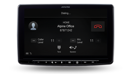 Alpine Halo9 Inch Floating Head Unit INE-F409E