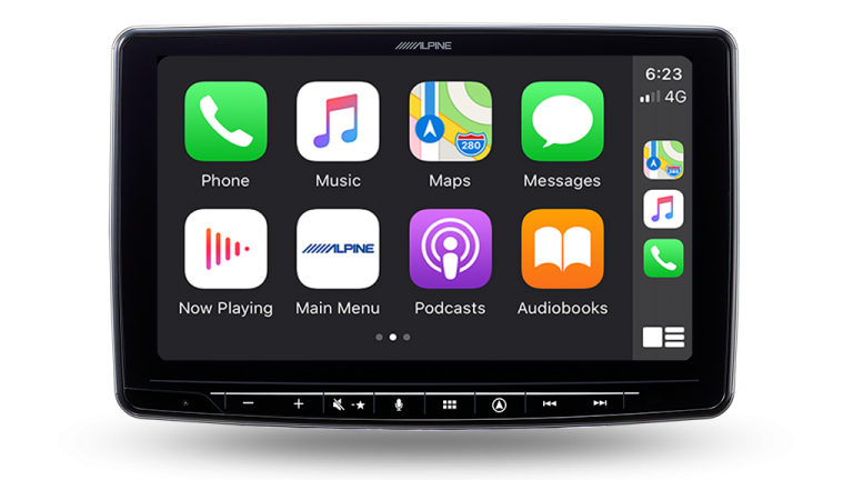 Alpine Halo9 Inch Floating Head Unit INE-F409E