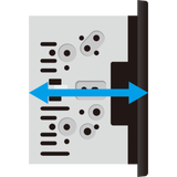 Clarion FX450 2DIN Apple CarPlay Android Auto Bluetooth Headunit