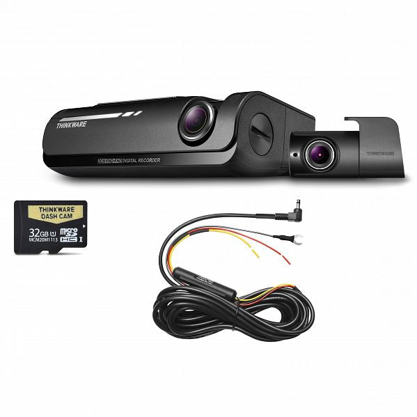Thinkware F770D32 - Front & Rear Dash Camera with 32GB SD Card & Hardwire Cable