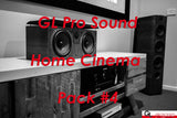 Home Cinema Pack 4: Focal Aria Floorstanding Fronts, Focal Aria Centre, Pair of In-Ceiling Speakers, Sub1000F Powered Subwoofer, 9.2 A/V Receiver, Projector and 100" Fixed Frame