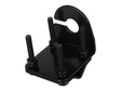 MB411B Antenna M/Bracket, mirror mount with slot (Black)