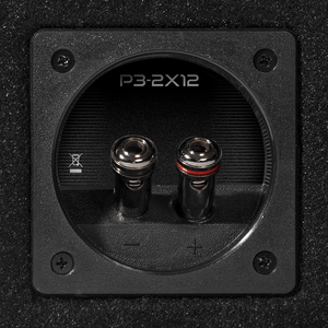 Rockford Fosgate - 12” Dual P3 Punch Loaded Enclosure