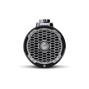 Rockford Fosgate - 6.5” Punch Series Marine Wakeboard Tower Speakers with Enclosure & Sports Grille - Black