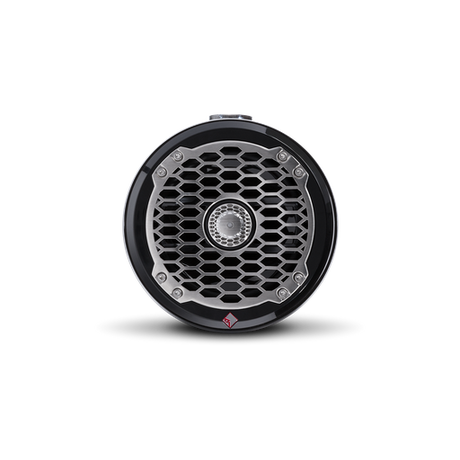 6.5” Punch Series Marine Wakeboard Tower Speakers with Mini Enclosure & Sports Grille - Black