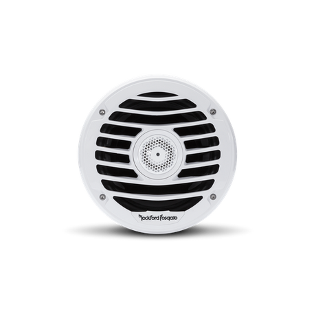 6.5” Punch Series Marine Full Range Speakers with White Luxury Grille