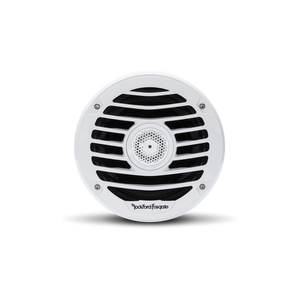 Rockford Fosgate - 6.5” Punch Series Marine Full Range Speakers with White Luxury Grille