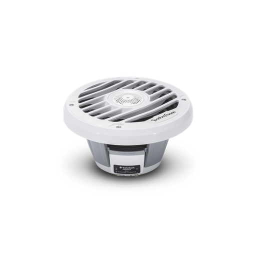 6.5” Punch Series Marine Full Range Speakers with White Luxury Grille