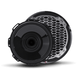 8” Punch Series Marine Full Range Speakers with Horn Tweeter - Black