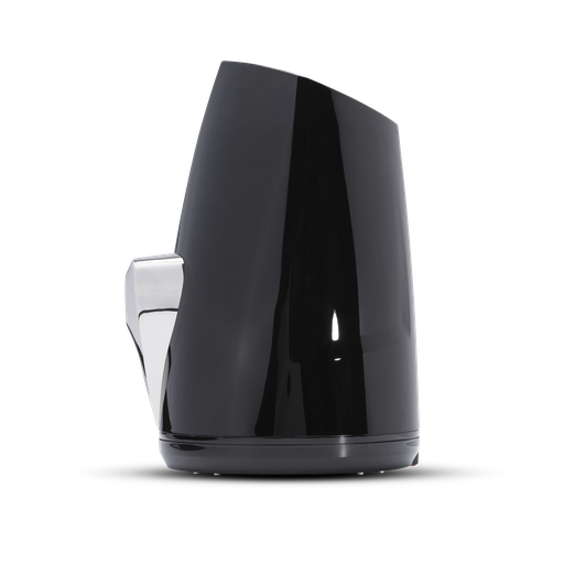 8” Punch Series Marine Wakeboard Tower Speakers with Horn Tweeter, Enclosure & Sports Grille - Black