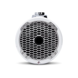 Rockford Fosgate - 8” Punch Series Marine Wakeboard Tower Speakers with Horn Tweeter, Enclosure & Sports Grille - White