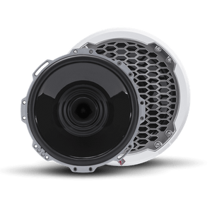 Rockford Fosgate - 8” Punch Series Marine Full Range Speakers with Horn Tweeter - White