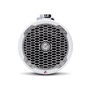 Rockford Fosgate - 8” Punch Series Marine Wakeboard Tower Speakers with Enclosure & Sports Grille - White