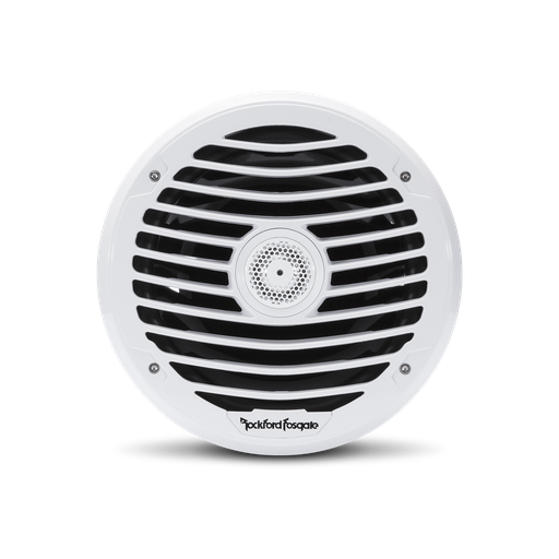 8” Punch Series Marine Full Range Speakers with White Luxury Grille