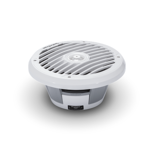 8” Punch Series Marine Full Range Speakers with White Luxury Grille