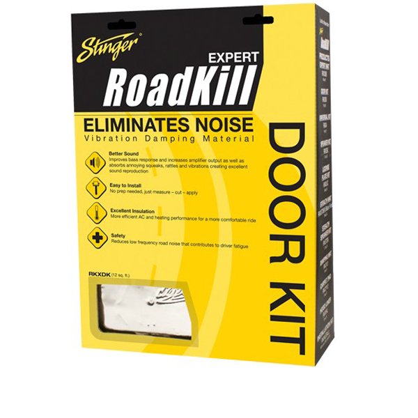 Stinger Roadkill Expert Sound Damping Door Kit