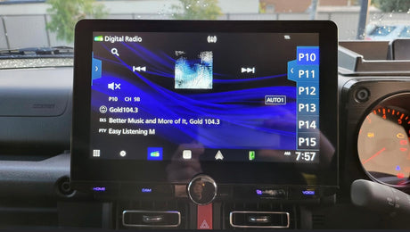 Suzuki Jimny Kenwood 10.1 inch Headunit Kit DMX9720XDS