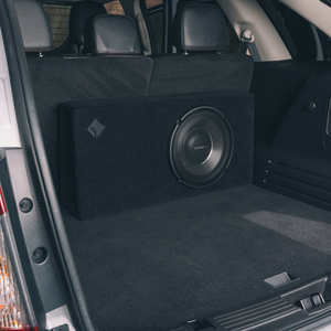 Rockford Fosgate - 12” Single T1 Slim Power Loaded Enclosure - Sealed