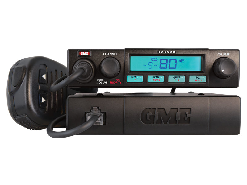 TX3520S DSP Compact UHF CB radio, Scansuite