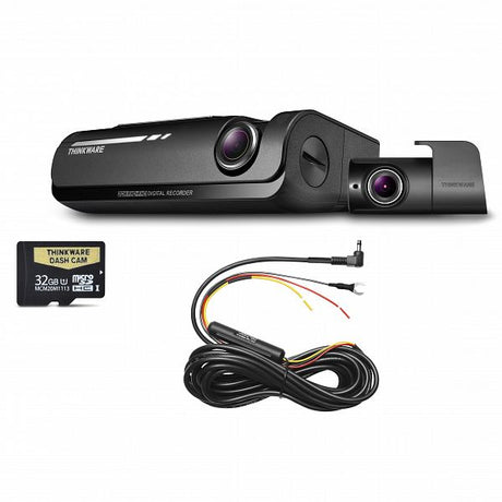 Thinkware F770D32 - Front & Rear Dash Camera with 32GB SD Card & Hardwire Cable