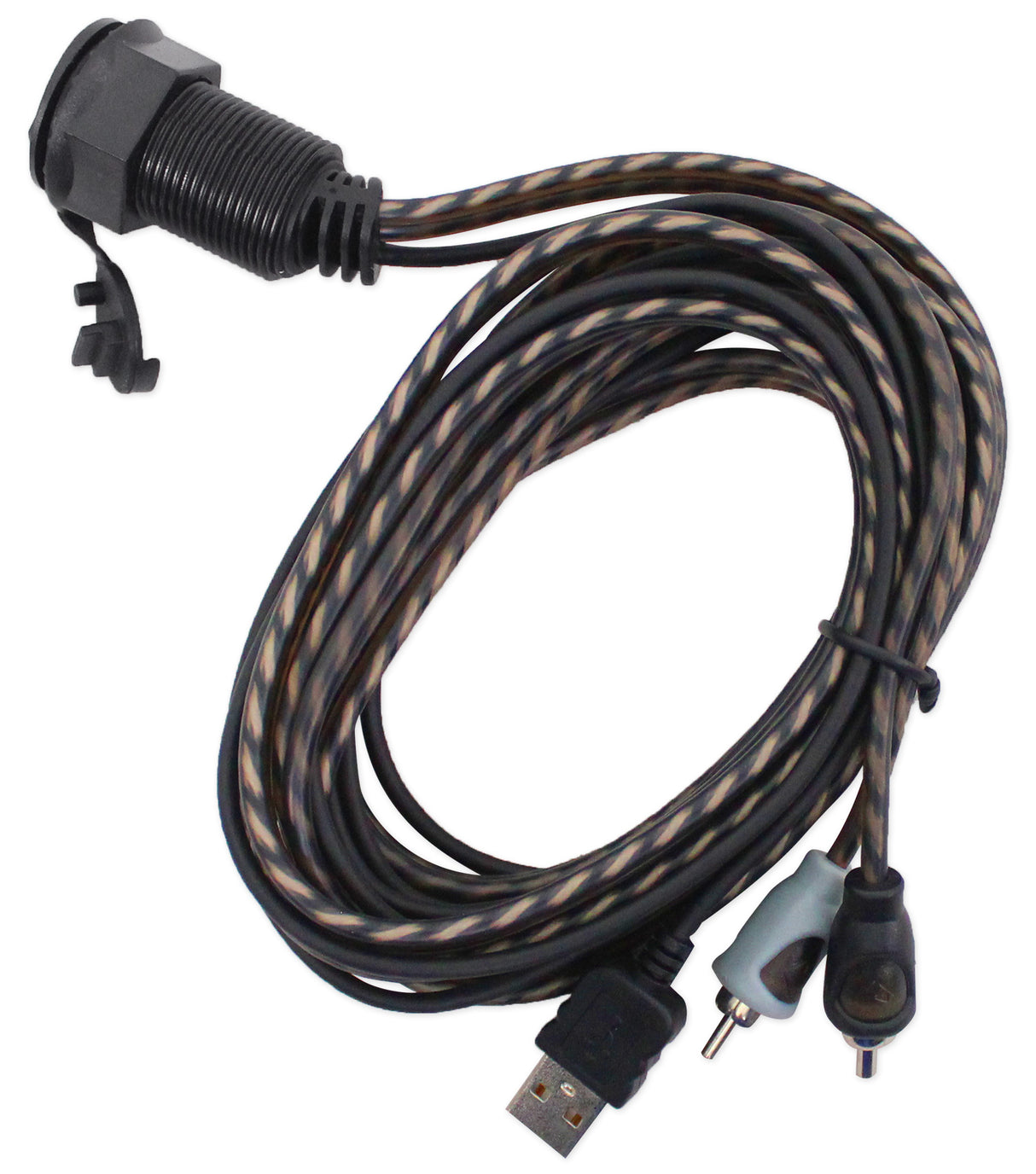 Universal USB & 3.5mm AUX Input