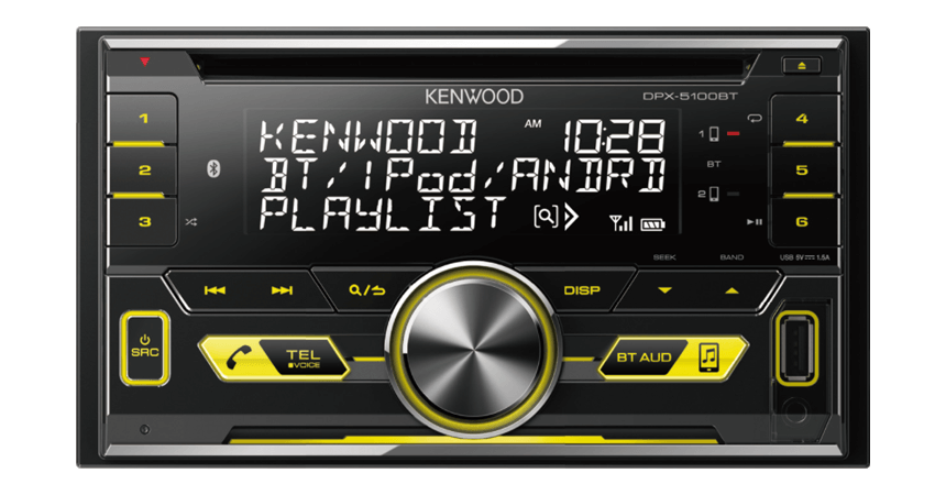 KENWOOD DPX-5100BT HEAD UNIT
