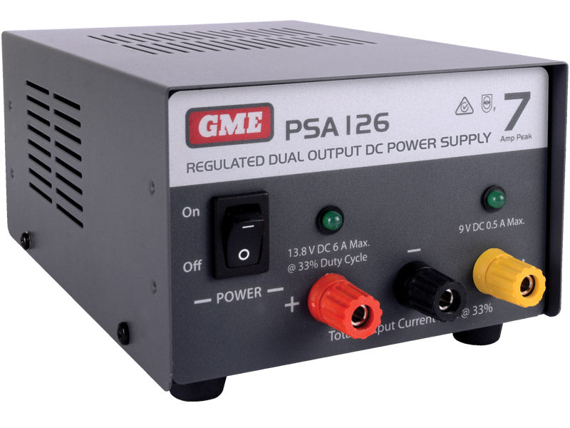 PSA126 7 Amp, Regulated DC Power Supply
